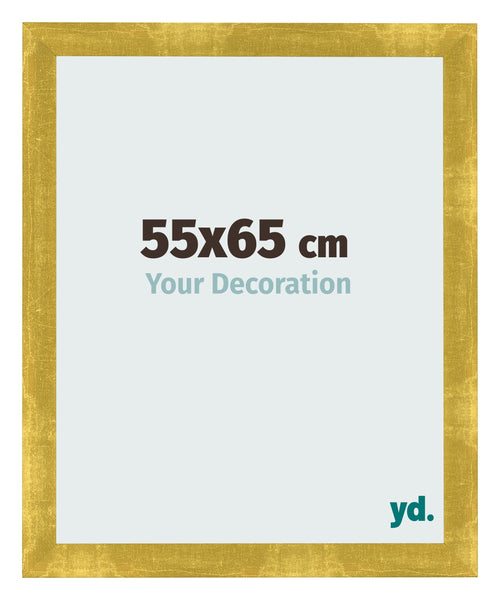 Fotokader 55x65cm Goud Vintage MDF Pisa Voorzijde Maat | Yourdecoration.be