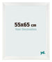 Fotokader 55x65cm Wit Geveegd MDF Pisa Voorzijde Maat | Yourdecoration.be