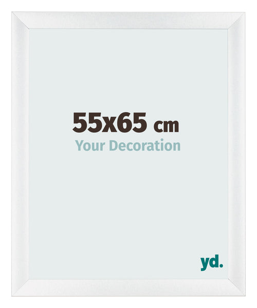 Fotokader 55x65cm Wit Hoogglans MDF Pisa Voorzijde Maat | Yourdecoration.be