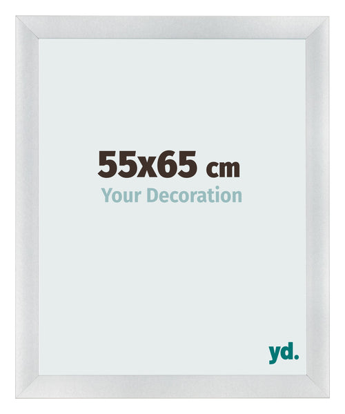 Fotokader 55x65cm Zilver Mat MDF Pisa Voorzijde Maat | Yourdecoration.be