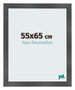 Fotokader 55x65cm Zwart Mat MDF Pisa Voorzijde Maat | Yourdecoration.be