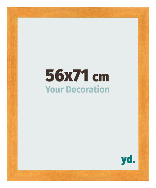 Fotokader 56x71cm Oranje MDF Pisa Voorzijde Maat | Yourdecoration.be