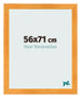 Fotokader 56x71cm Oranje MDF Pisa Voorzijde Maat | Yourdecoration.be