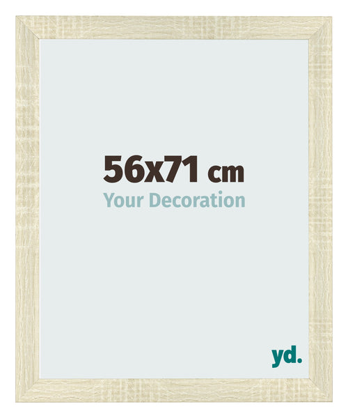 Fotokader 56x71cm Sonoma Eiken MDF Pisa Voorzijde Maat | Yourdecoration.be