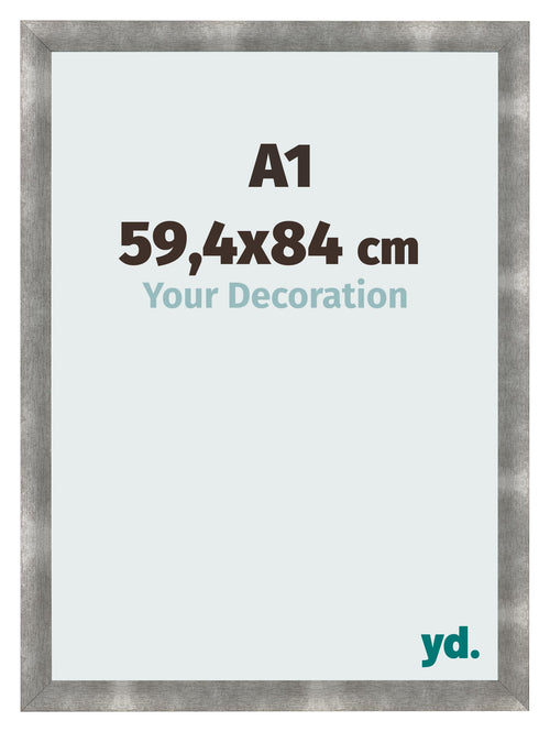 Fotokader 59 4x84cm A1 Metaal Vintage MDF Pisa Voorzijde Maat | Yourdecoration.be