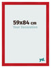 Fotokader 59x84cm Rood MDF Pisa Voorzijde Maat | Yourdecoration.be