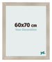 Fotokader 60x70cm Eiken Licht MDF Pisa Voorzijde Maat | Yourdecoration.be