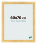 Fotokader 60x70cm Goud Mat MDF Pisa Voorzijde Maat | Yourdecoration.be