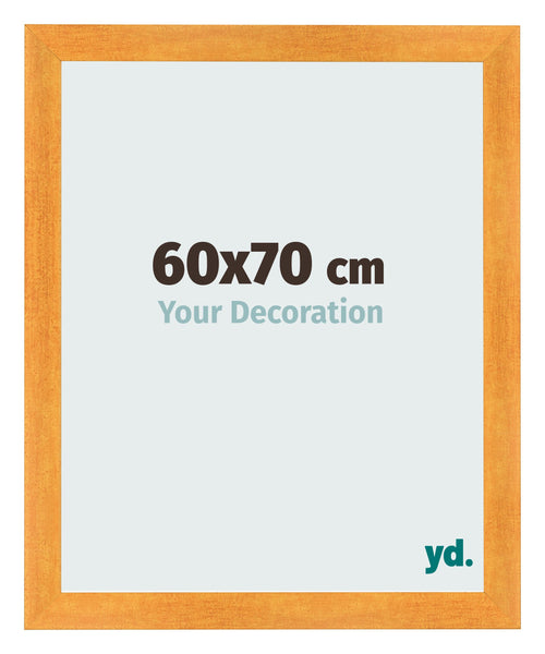 Fotokader 60x70cm Oranje MDF Pisa Voorzijde Maat | Yourdecoration.be