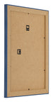Fotokader 60x80cm Donkerblauw Geveegd MDF Pisa Achterzijde Schuin | Yourdecoration.be
