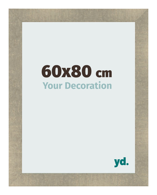 Fotokader 60x80cm Goud Antiek MDF Pisa Voorzijde Maat | Yourdecoration.be