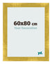 Fotokader 60x80cm Goud Vintage MDF Pisa Voorzijde Maat | Yourdecoration.be
