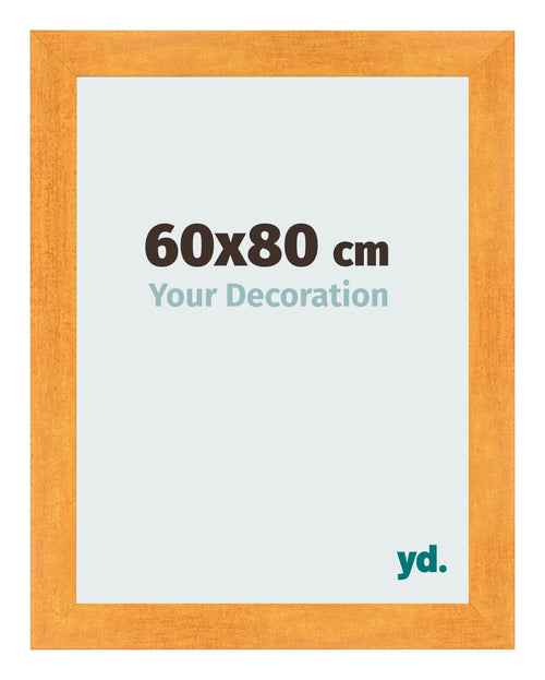 Fotokader 60x80cm Oranje MDF Pisa Voorzijde Maat | Yourdecoration.be