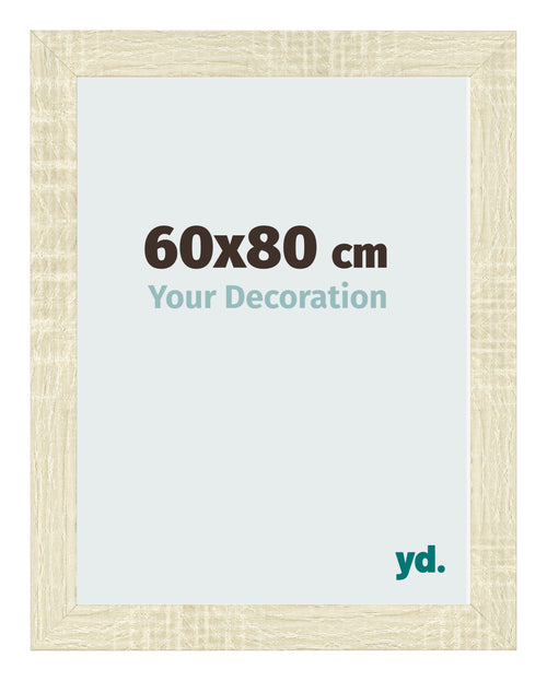 Fotokader 60x80cm Sonoma Eiken MDF Pisa Voorzijde Maat | Yourdecoration.be