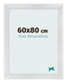 Fotokader 60x80cm Zilver Mat MDF Pisa Voorzijde Maat | Yourdecoration.be