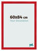 Fotokader 60x84cm Rood MDF Pisa Voorzijde Maat | Yourdecoration.be