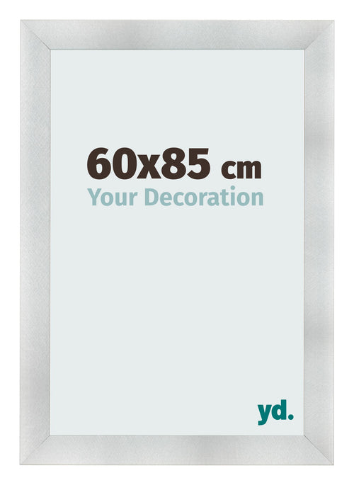 Fotokader 60x85cm Aluminium Geborsteld MDF Pisa Voorzijde Maat | Yourdecoration.be