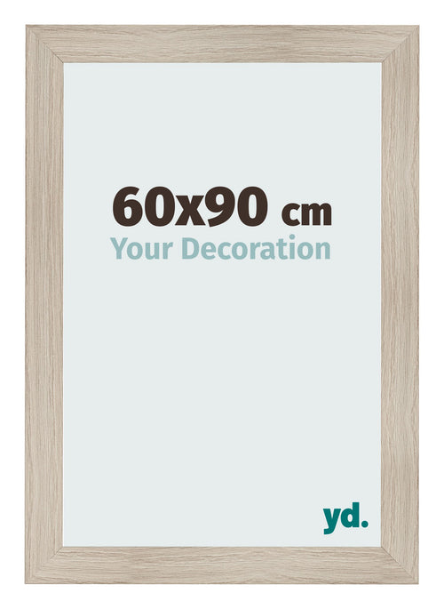 Fotokader 60x90cm Eiken Licht MDF Pisa Voorzijde Maat | Yourdecoration.be
