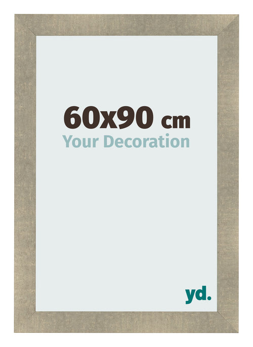 Fotokader 60x90cm Goud Antiek MDF Pisa Voorzijde Maat | Yourdecoration.be