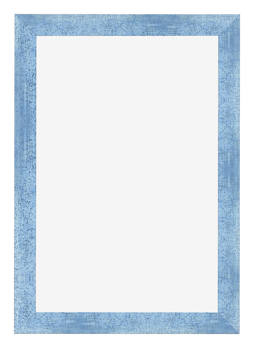 Fotokader 60x90cm Helder Blauw Geveegd MDF Pisa Voorzijde | Yourdecoration.be