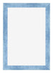 Fotokader 60x90cm Helder Blauw Geveegd MDF Pisa Voorzijde | Yourdecoration.be