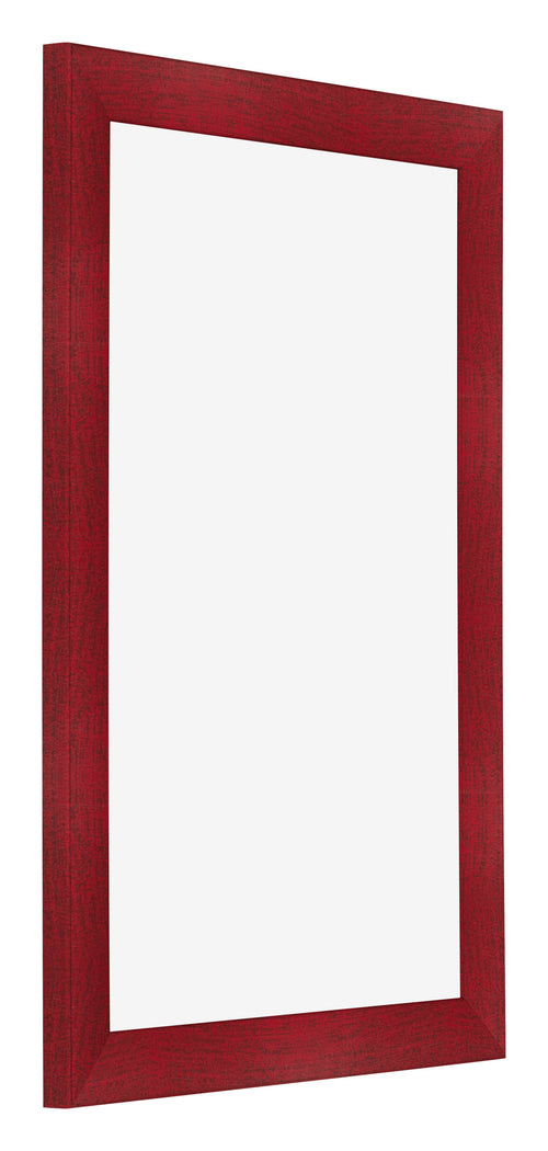 Fotokader 60x90cm Wijnrood Geveegd MDF Pisa Voorzijde Schuin | Yourdecoration.be
