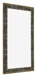 Fotokader 61x91 5cm Blauw Goud Gemeleerd MDF Pisa Voorzijde Schuin | Yourdecoration.be