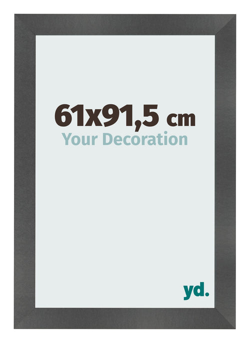 Fotokader 61x91 5cm Zwart Mat MDF Pisa Voorzijde Maat | Yourdecoration.be