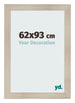 Fotokader 62x93cm Eiken Licht MDF Pisa Voorzijde Maat | Yourdecoration.be