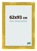 Fotokader 62x93cm Goud Vintage MDF Pisa Voorzijde Maat | Yourdecoration.be