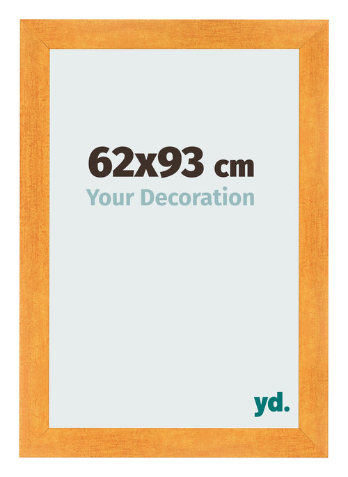 Fotokader 62x93cm Oranje MDF Pisa Voorzijde Maat | Yourdecoration.be