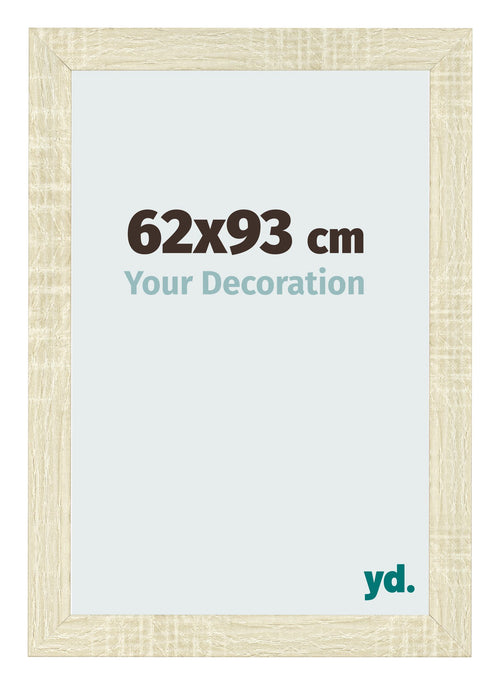 Fotokader 62x93cm Sonoma Eiken MDF Pisa Voorzijde Maat | Yourdecoration.be