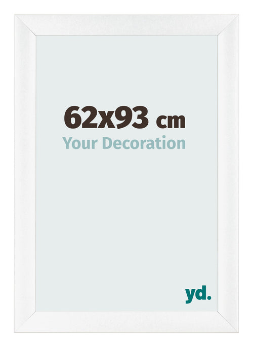 Fotokader 62x93cm Wit Mat MDF Pisa Voorzijde Maat | Yourdecoration.be