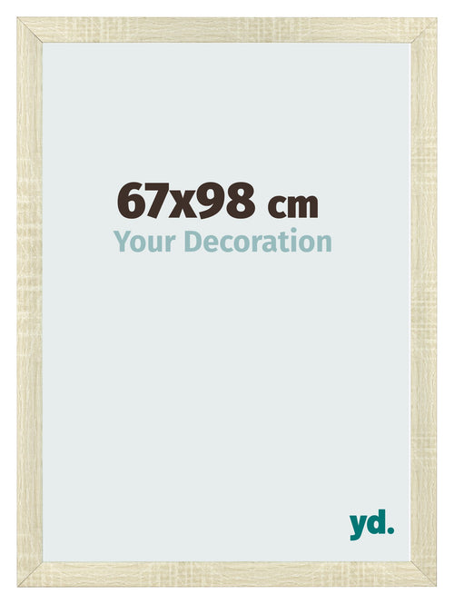 Fotokader 67x98cm Sonoma Eiken MDF Pisa Voorzijde Maat | Yourdecoration.be