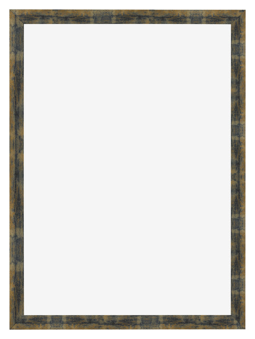 Fotokader 68x98cm Blauw Goud Gemeleerd MDF Pisa Voorzijde | Yourdecoration.be