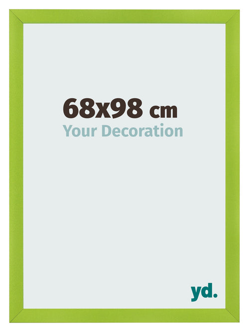 Fotokader 68x98cm Groen MDF Pisa Voorzijde Maat | Yourdecoration.be