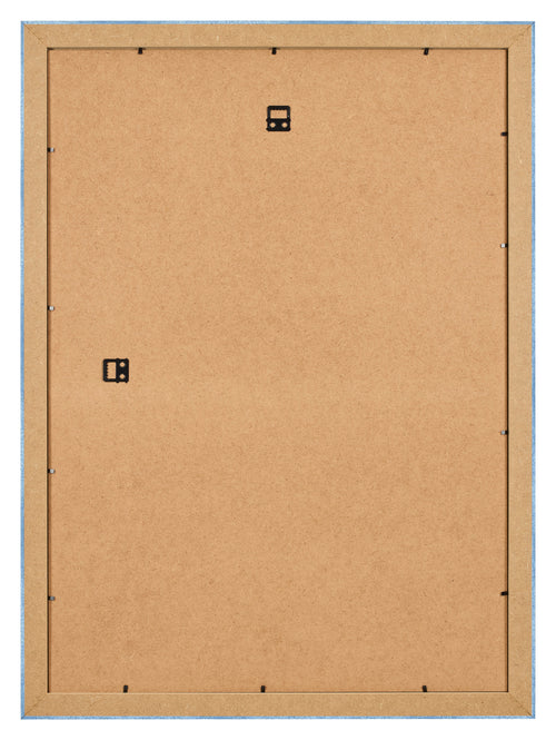 Fotokader 68x98cm Helder Blauw Geveegd MDF Pisa Achterzijde | Yourdecoration.be