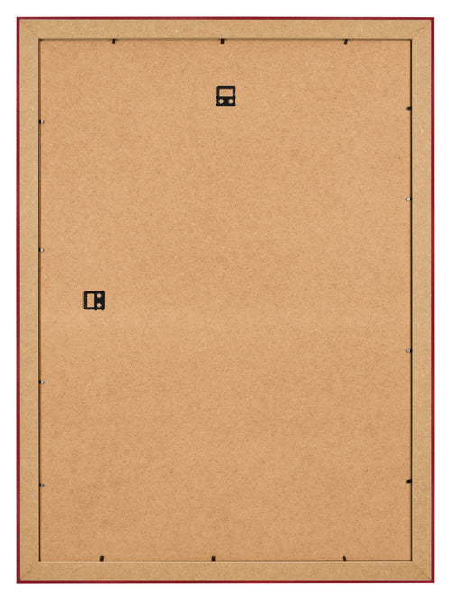 Fotokader 68x98cm Wijnrood Geveegd MDF Pisa Achterzijde | Yourdecoration.be