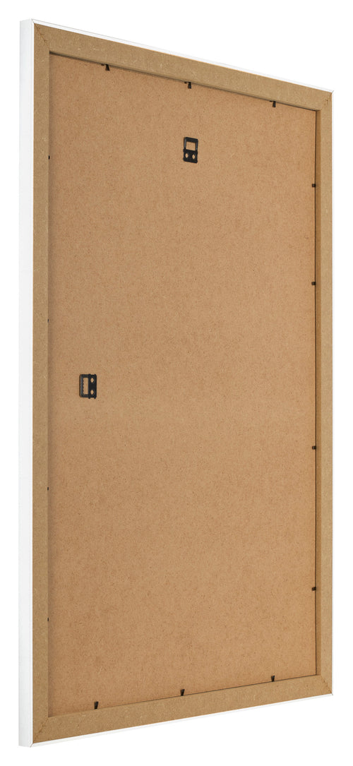 Fotokader 68x98cm Wit Hoogglans MDF Pisa Achterzijde Schuin | Yourdecoration.be