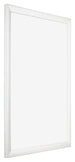 Fotokader 68x98cm Wit Hoogglans MDF Pisa Voorzijde Schuin | Yourdecoration.be