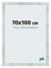 Fotokader 70x100cm Aluminium Geborsteld MDF Pisa Voorzijde Maat | Yourdecoration.be