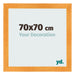 Fotokader 70x70cm Oranje MDF Pisa Voorzijde Maat | Yourdecoration.be