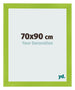 Fotokader 70x90cm Groen MDF Pisa Voorzijde Maat | Yourdecoration.be