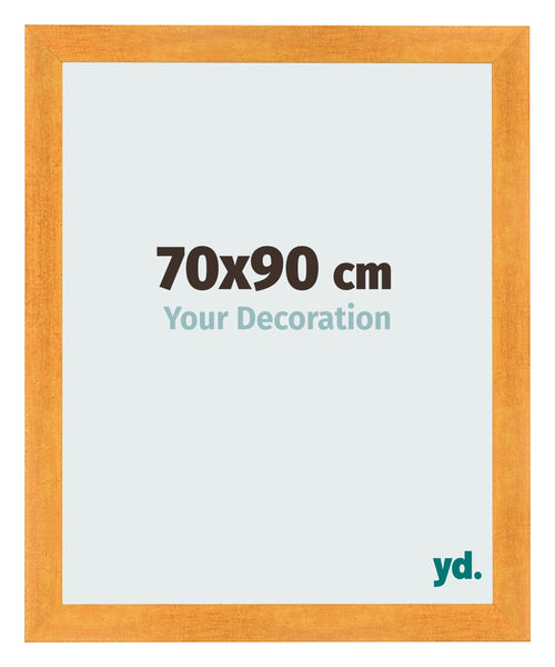 Fotokader 70x90cm Oranje MDF Pisa Voorzijde Maat | Yourdecoration.be