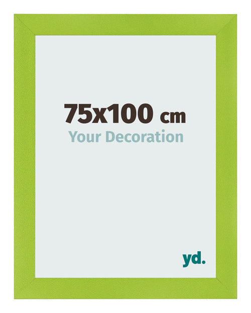 Fotokader 75x100cm Groen MDF Pisa Voorzijde Maat | Yourdecoration.be