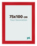 Fotokader 75x100cm Rood MDF Pisa Voorzijde Maat | Yourdecoration.be