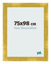 Fotokader 75x98cm Goud Vintage MDF Pisa Voorzijde Maat | Yourdecoration.be