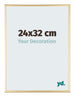 Kent Aluminium Fotokader 24x32cm Goud Voorzijde Maat | Yourdecoration.be