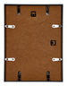 Kent Aluminium Fotokader 24x32cm Zwart Hoogglans Achterzijde | Yourdecoration.be