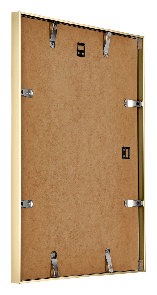 Kent Aluminium Fotokader 36x49cm Goud Achterzijde Schuin | Yourdecoration.be